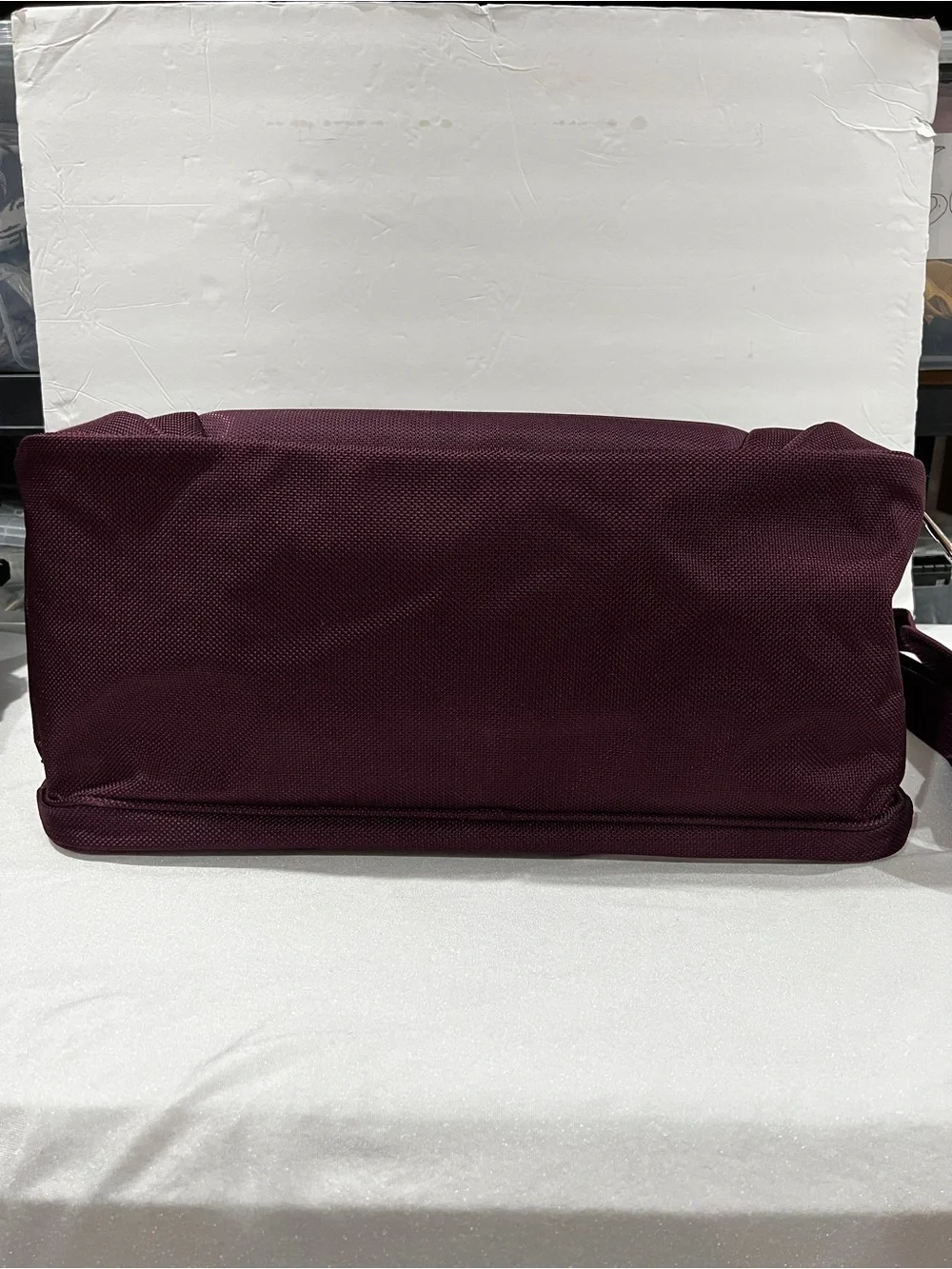 Samsonite Business Travel Bag Carry-On Luggage Marron Purple Lightweight
